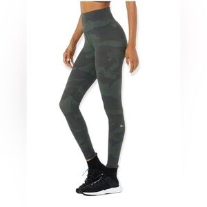 Green and black alo yoga pants!